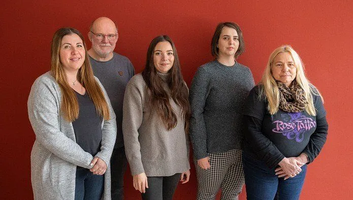 Gruppenfoto der Mitarbeitervertretung des Kirchenkreises Reinickendorf