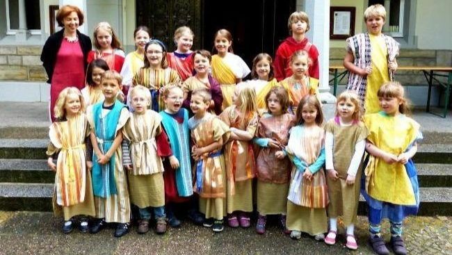 Gruppenbild Kinderchor Alt-Tegel
