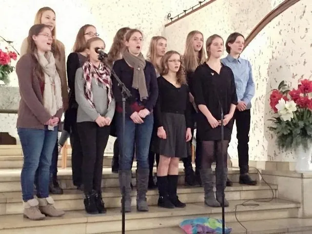 Gruppenbild der Nightingaels Frohnau