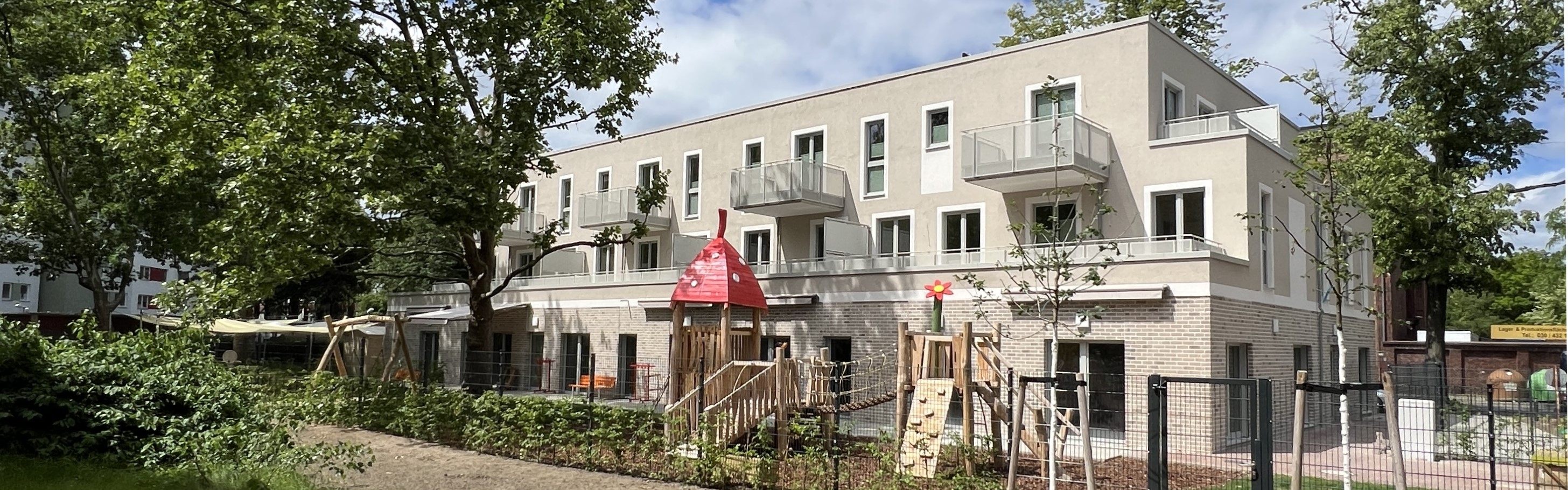 Außenfoto der Kita Tegel-Süd