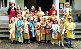Gruppenbild Kinderchor Alt-Tegel