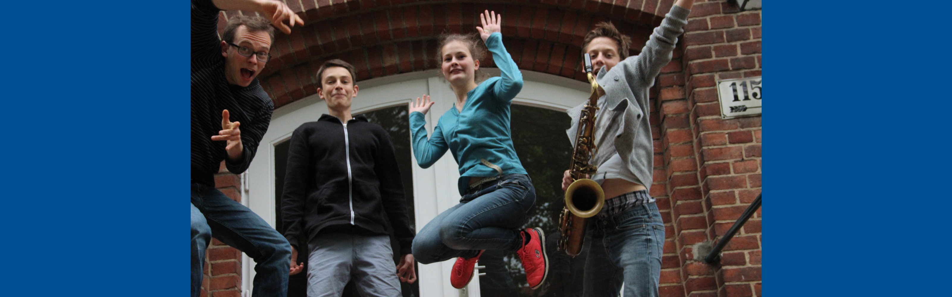 Gruppenfoto Jugendchor Lübars